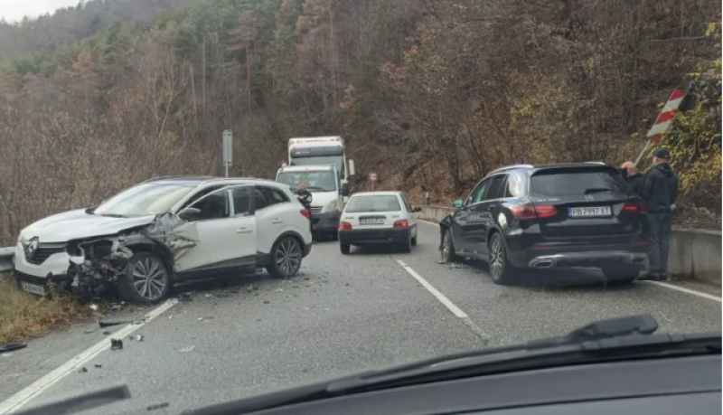 Катастрофа стана на пътя Асеновград - Смолян