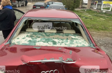 Тир се заби в спрели на пешеходна пътека коли в Пловдив