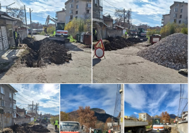 Започна ремонт на ул. „Стара планина“ в Карлово