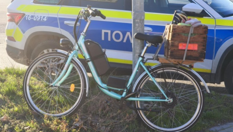 Мерцедес помете възрастен велосипедист в Асеновград