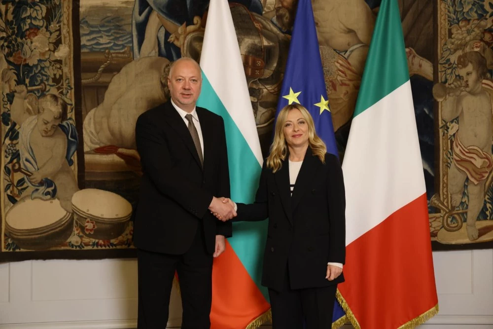 Росен Желязков договори голяма междуправителствена среща с Джорджа Мелони