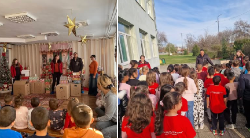 Децата от община Съединение получиха прекрасни коледни подаръци