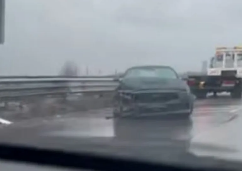 Мустанг самокатастрофира на АМ “Тракия“