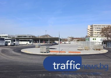 Приключи асфалтирането около автогара „Родопи“, предстои отклоняване на движението