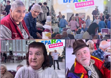 Историите на забравените: Как една празнична вечер стопли сърцата на самотни пловдивчани ВИДЕО