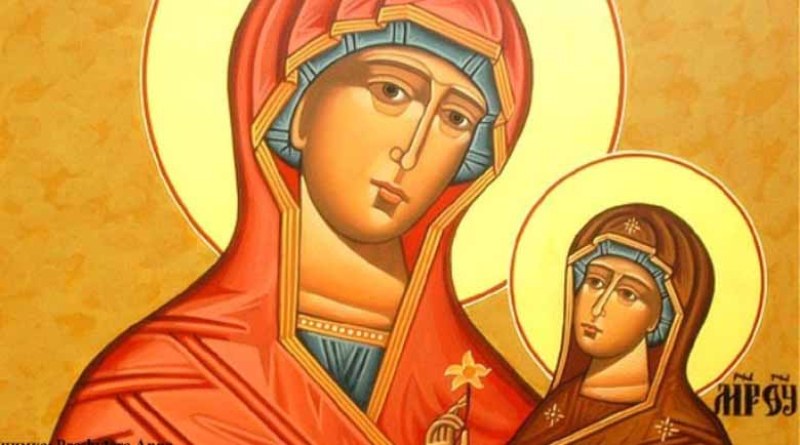 Зачатие на света Анна празнува Църквата днес