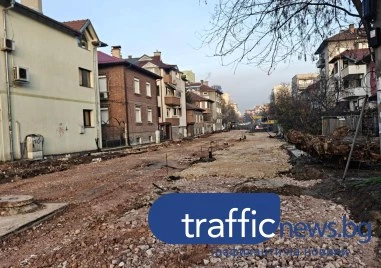 До месец пускат първата част от „Генерал Колев“,  пловдивчани се жалват от кал и опасни ями