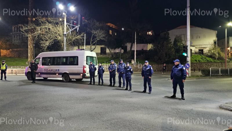 Арестуваха провокатор на протеста в Пловдив