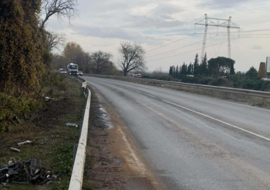 Граждани излизат на пореден протест на Околовръстното на Пловдив