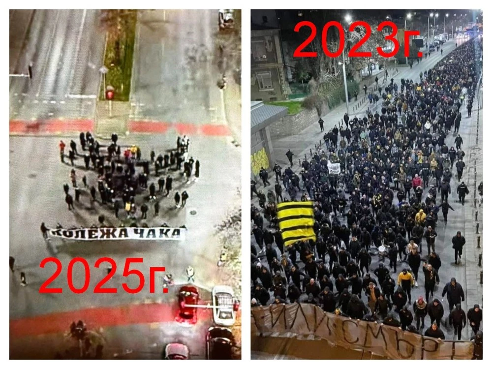 50 срещу 4000: Когато каузата я няма, улицата остава празна