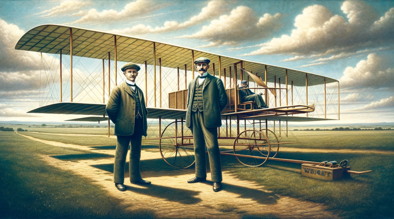 122 години от първия в историята полет с моторен летателен апарат на братя Райт