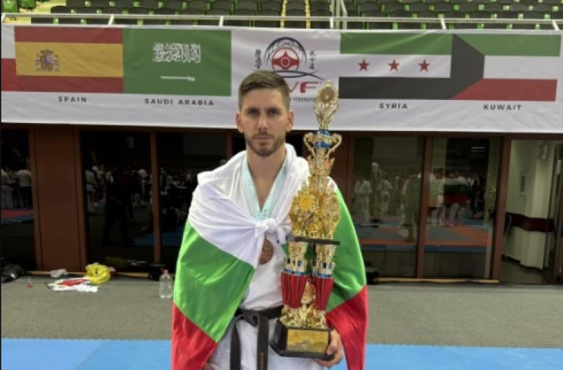 Каратист от Садово с бронзов медал от Световното първенство