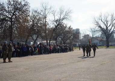 83-ма военнослужещи от СКСО положиха военна клетва в Пловдив