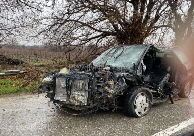 Кола горя край Марково