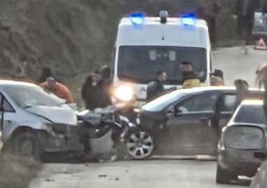 Тежка катастрофа на пътя между Перущица и Брестовица