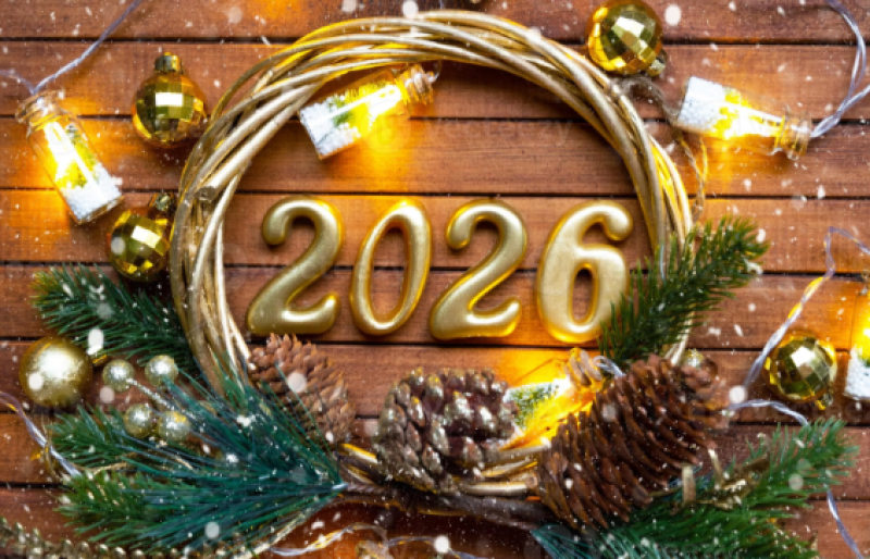 Честита Новата 2026 на всички българи по света и у нас! За много години!