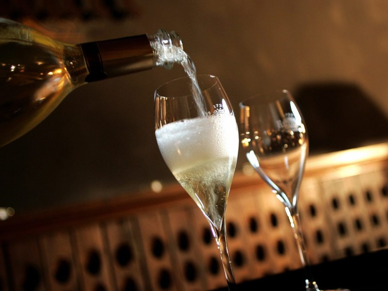 Шампанското - една от най-здравословните алкохолни напитки
