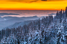 Температурна аномалия в Родопите - студ в ниското, по-топло във високите части