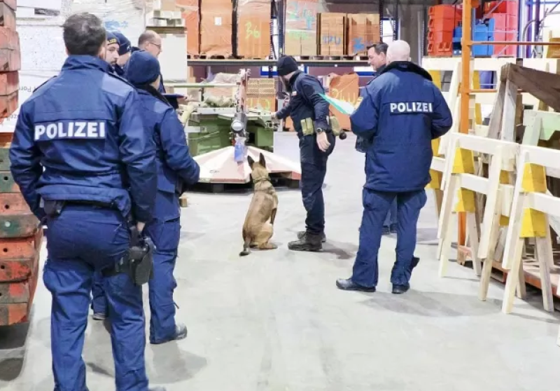 Куче на ГДБОП е първото у нас, обучено да открива фалшиви банкноти