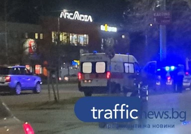 Блъснаха мъж с тротинетка на пловдивски булевард, откаран е в болница