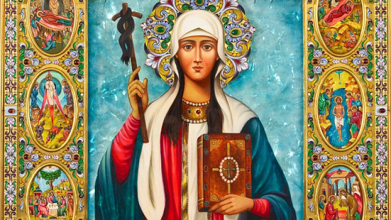 Света равноапостолна Нина почита Църквата днес