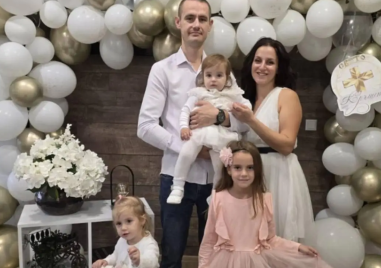 Млад мъж, баща на три деца, се бори с тежък рак