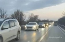 Нова катастрофа на Околовръстното причини огромно задръстване