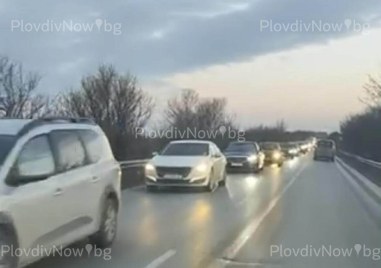 Нова катастрофа на Околовръстното причини огромно задръстване