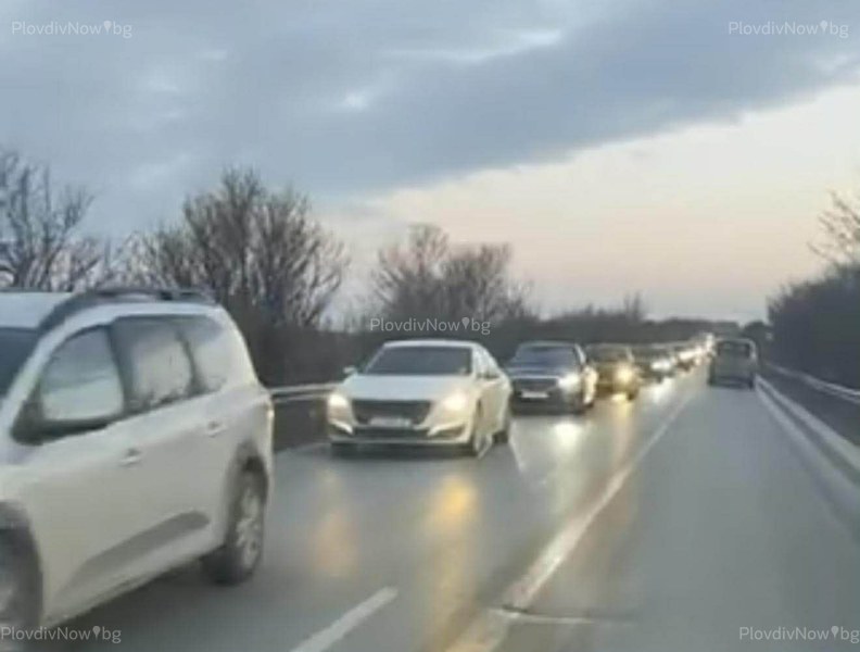 Нова катастрофа на Околовръстното причини огромно задръстване