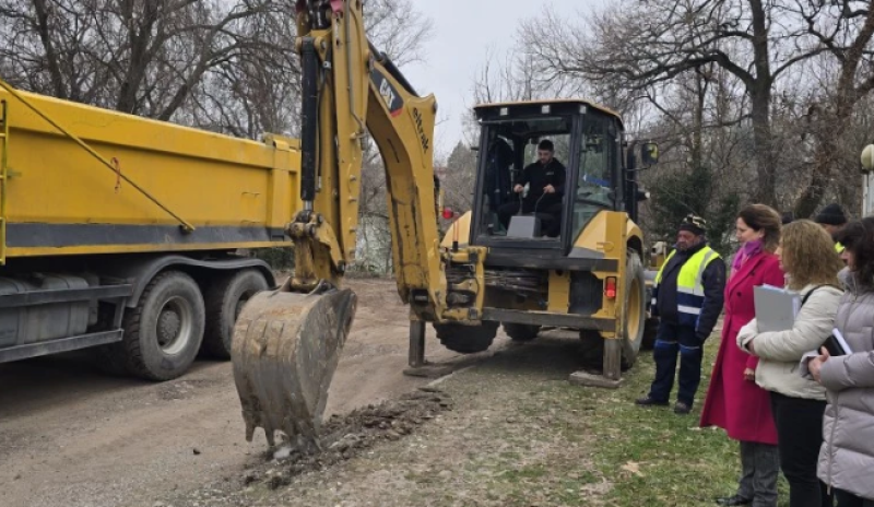 Дадоха старт на проект за реконструкция и благоустрояване на улици в Хисаря