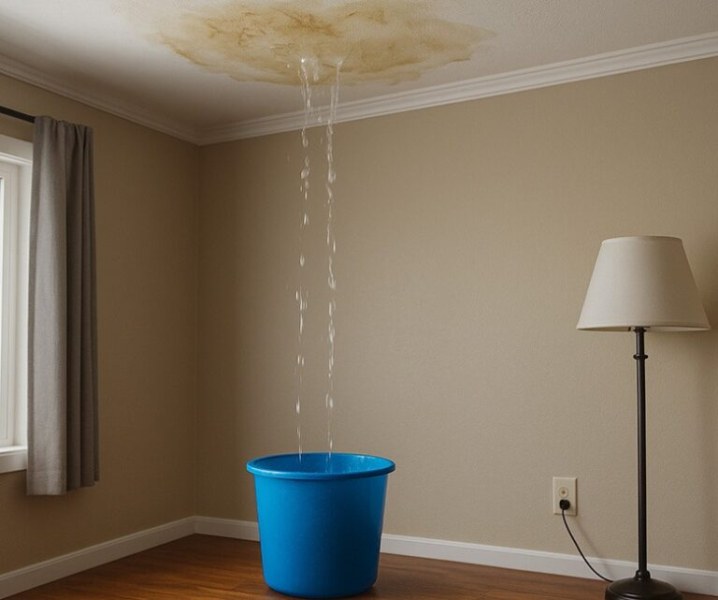 Сериозен теч от последен етаж наводни цяла жилищна сграда в Пловдив