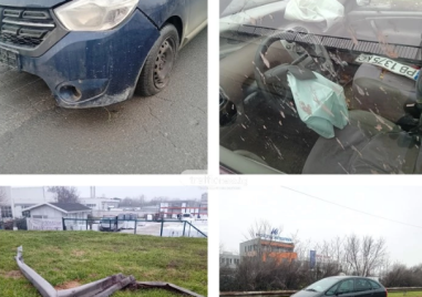 Коли пометоха мантинелата на Скобелева майка, с потрошени предници и разрязани гуми са