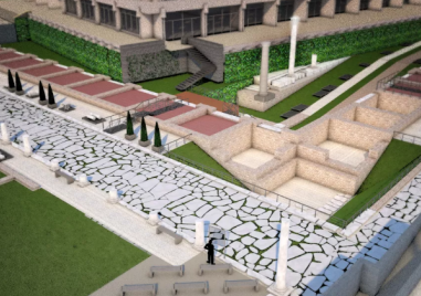 С 8,5 млн. евро: Завършват Античния площад на Пловдив - реставрират форумите Изток и Юг