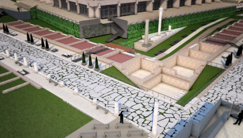 С 8,5 млн. евро: Завършват Античния площад на Пловдив - реставрират форумите Изток и Юг