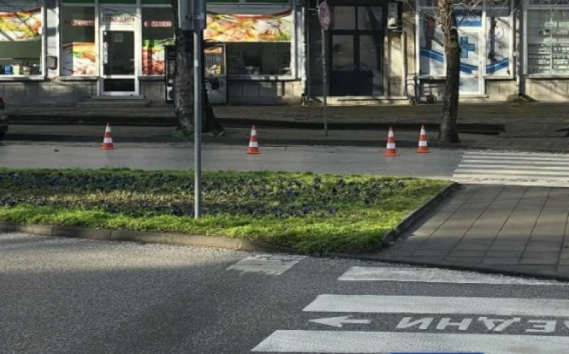 Жена е блъсната на пешеходна пътека в центъра на Пловдив