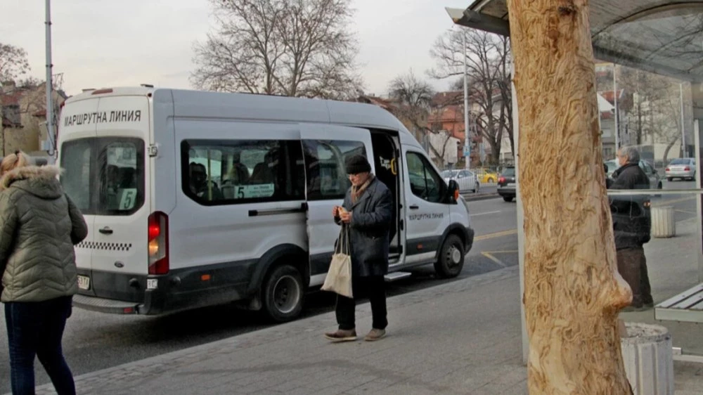 Маршрутка №5 ще се движи утре до Труд и Строево