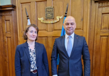 Кметът се срещна с новия посланик на Франция у нас