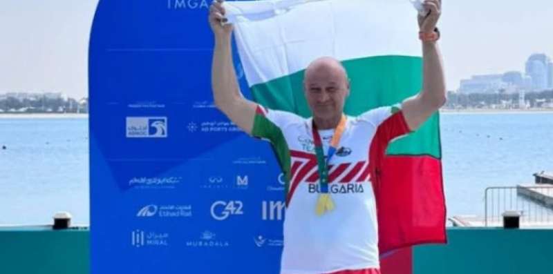 Пловдивчанин пренаписа историята на световния кану-каяк за ветерани