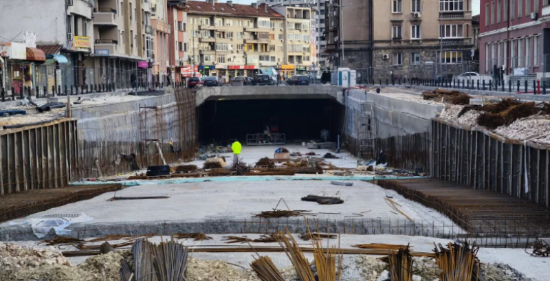 Пробивът под Централна гара напът да бъде финализиран