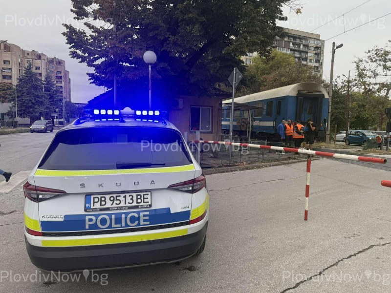 Прегазеният от влак мъж лежал върху релсите