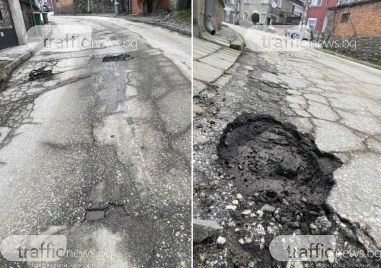 Достъп само за високопроходими машини: Лунен пейзаж в района на любими села до Пловдив