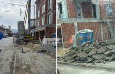 Строител в Коматево разкопа улица, стои на чакъл повече от месец