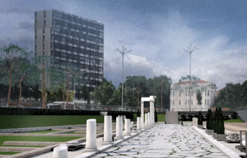 Две фирми се борят за реставрацията и социализацията на Античния форум - Изток и Юг