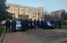 Светлини на патрулки и минута мълчание: Пловдив почете загиналите полицаи