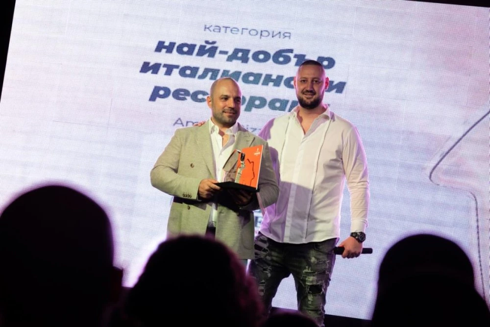 За втора година! AMORE Pizza Restaurant е обявен за най- добрия италиански ресторант в България