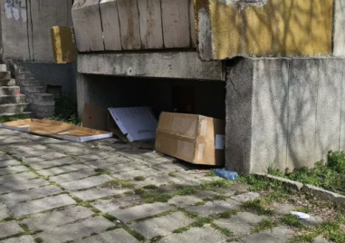 Настаниха в кризисен център семейството с две деца, живяли под тераса на блок в Тракия