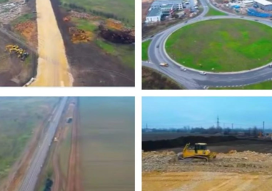 Дейностите по новия лъч на Околовръстното на Пловдив са спрени