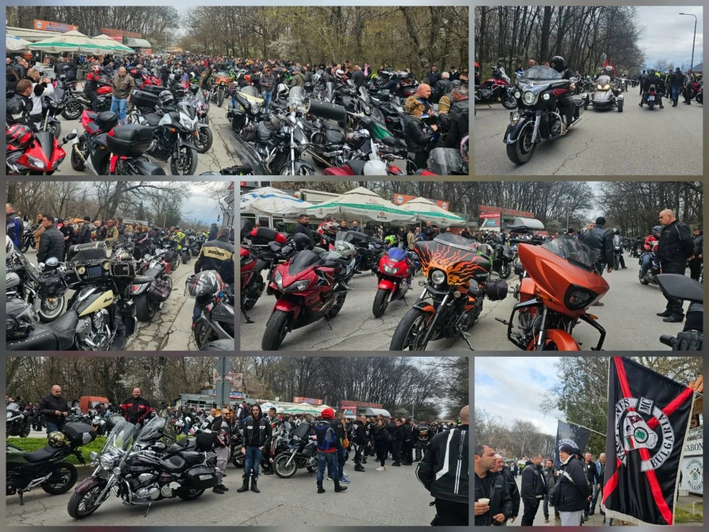 “Машините са готови, ние – още повече!”: Мотобратството в Пловдив посреща Първа пролед, стотици пристигнаха под тепетата