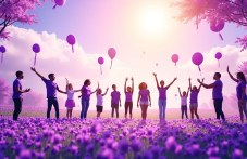 Ден на лилавото е - в знак на толерантност към хората с епилепсия