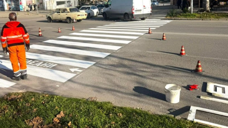 Район „Тракия“ пусна поръчка за нова маркировка, чакат финансиране от 200 000 евро